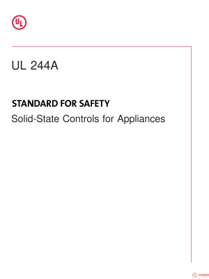 UL 244A PDF UL 244A PDF